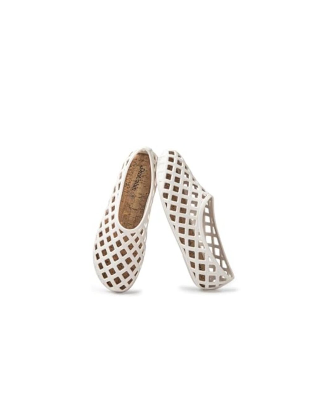 Jelly Mesh Ballet Flats Woven Fisherman Slip On Shoes